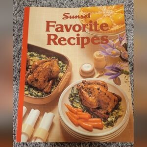 ☀️Sunset Favorite Recipes Paperback Cookbook